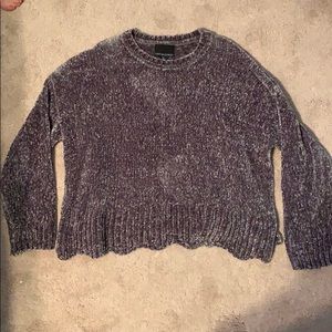 Grey soft sweater